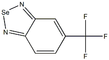 6-Trifluoromethyl-2,1,3-benzoselenadiazole Struktur