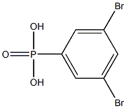 3,5-Dibromophenylphosphonic acid Struktur