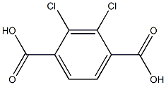 2,3-Dichloroterephthalic acid Struktur