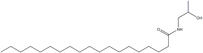 N-(2-Hydroxypropyl)nonadecanamide Struktur