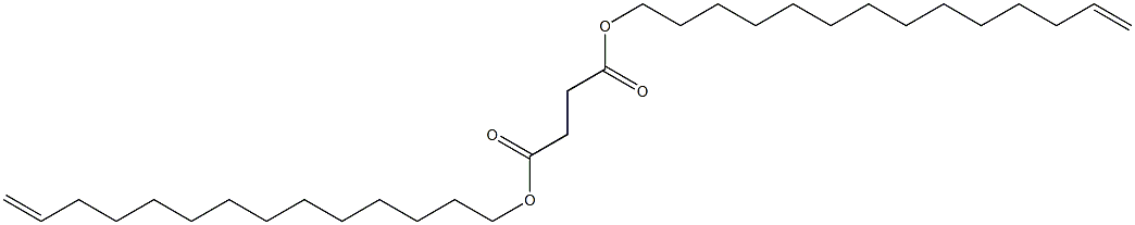 Succinic acid di(13-tetradecenyl) ester Struktur