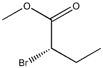 [S,(-)]-2-Bromobutyric acid methyl ester Struktur