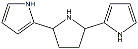 2,5-Bis(2-pyrrolyl)pyrrolidine Struktur