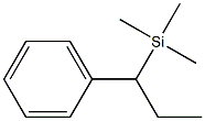 1-Phenyl-1-(trimethylsilyl)propane Struktur