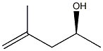 [S,(+)]-4-Methyl-4-penten-2-ol Struktur