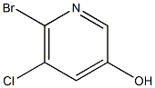 5-Chloro-6-bromopyridin-3-ol Struktur