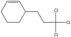 3-(3,3,3-Trichloropropyl)cyclohexene Struktur