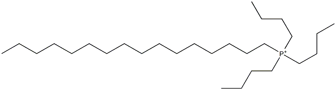 Cetyltributylphosphonium Struktur