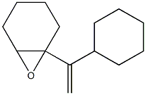 1-Cyclohexyl-1-[(1,2-epoxycyclohexan)-1-yl]ethene Struktur