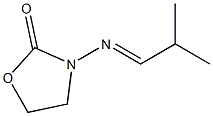 3-Isobutylideneaminooxazolidin-2-one Struktur