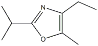 4-Ethyl-2-isopropyl-5-methyloxazole Struktur