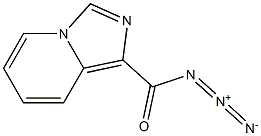 Imidazo[1,5-a]pyridine-1-carboxylic acid azide Struktur