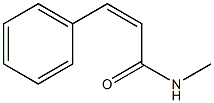 (Z)-N-Methyl-3-[phenyl]acrylamide Struktur