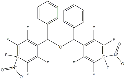 4-Nitrophenyl(2,3,4,5,6-pentafluorobenzyl) ether Struktur