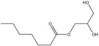 (-)-D-Glycerol 1-heptanoate Struktur