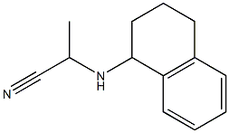 1,2,3,4-Tetrahydro-1-[(1-cyanoethyl)amino]naphthalene Struktur