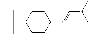 N2-(4-tert-Butylcyclohexyl)-N1,N1-dimethylformamidine Struktur