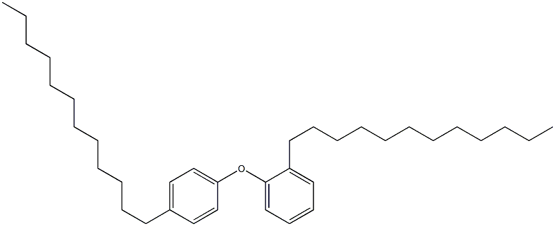 2,4'-Didodecyl[oxybisbenzene] Struktur