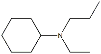 N-Ethyl-N-propylcyclohexylamine Struktur