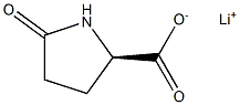 (2R)-5-Oxopyrrolidine-2-carboxylic acid lithium salt Struktur