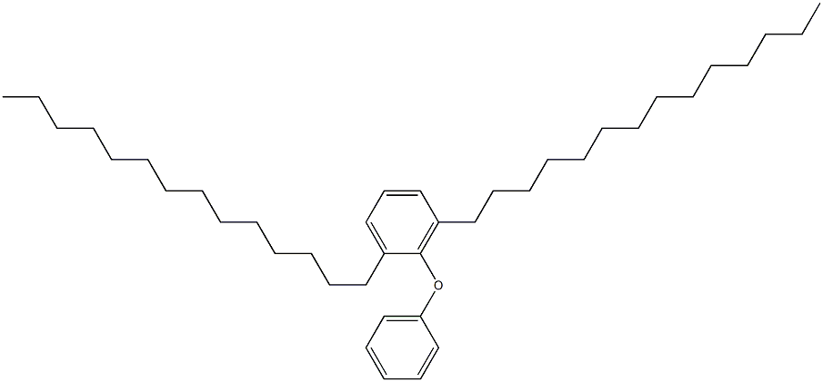 2,6-Ditetradecyl[oxybisbenzene] Struktur