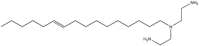 2,2'-(10-Hexadecenylimino)bis(ethanamine) Struktur