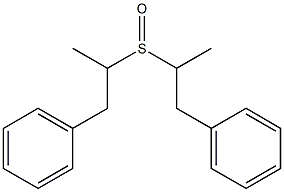 Benzylethyl sulfoxide Struktur