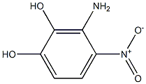 3-Amino-4-nitropyrocatechol Struktur