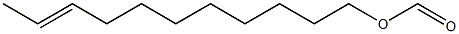 Formic acid 9-undecenyl ester Struktur