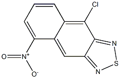 9-Chloro-5-nitronaphtho[2,3-c][1,2,5]thiadiazole Struktur