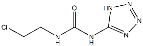 1-(2-Chloroethyl)-3-(1H-tetrazol-5-yl)urea Struktur