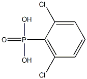 2,6-Dichlorophenylphosphonic acid Struktur