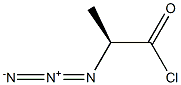 (2S)-2-Azidopropionic acid chloride Struktur