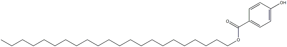 4-Hydroxybenzoic acid docosyl ester Struktur