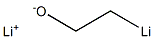 Lithium 2-lithioethoxide Struktur