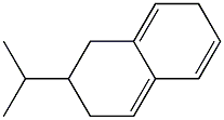 2,3,4,6-Tetrahydro-3-isopropylnaphthalene Struktur