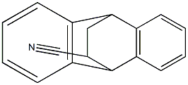 9,10-Dihydro-9,10-ethanoanthracene-11-carbonitrile Struktur