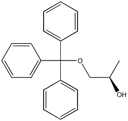 [R,(-)]-1-(Trityloxy)-2-propanol Struktur