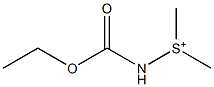 Ethoxycarbonylaminodimethylsulfonium Struktur