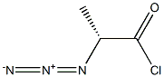 [R,(-)]-2-Azidopropionyl chloride Struktur