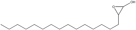 1,2-Epoxyheptadecan-1-ol Struktur