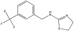 N-(m-Trifluoromethylbenzyl)-2-thiazolin-2-amine Struktur