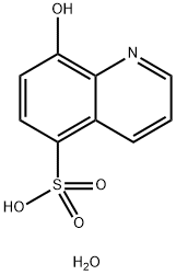 8-Hydroxyquinoline-5-sulfonic acid dihydrate Struktur
