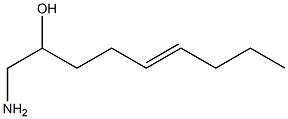 1-Amino-5-nonen-2-ol Struktur