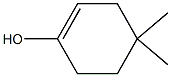 4,4-Dimethyl-1-cyclohexen-1-ol Struktur