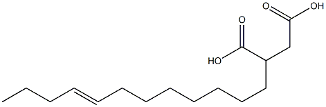 2-(8-Dodecenyl)succinic acid Struktur