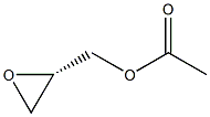 (2S)-Oxirane-2-methanol acetate Struktur