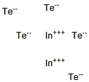 Diindium pentatelluride Struktur