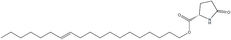 (S)-5-Oxopyrrolidine-2-carboxylic acid 12-nonadecenyl ester Struktur