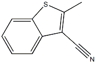 2-Methylbenzo[b]thiophene-3-carbonitrile Struktur